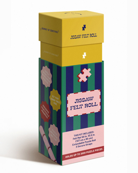 Misc. Jigsaw Puzzle Felt Roll Mat - Portable Roll-Up Puzzle Storage Book