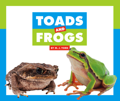 Library Binding Toads and Frogs Book