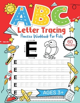 Paperback Letter Tracing Workbook: Practice Pen Control with Letters - Traceable Letters for Pre-K and Kindergarten for Ages 3-5 Book