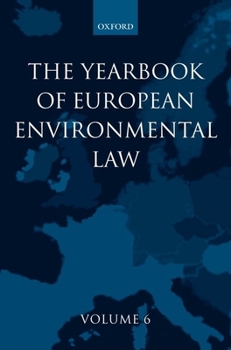 Hardcover Yearbook of European Environmental Law Book