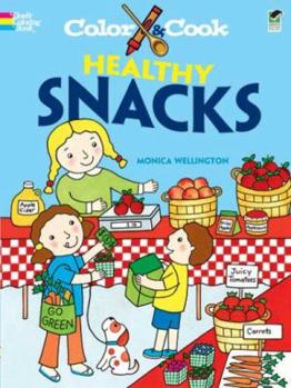 Paperback Color & Cook Healthy Snacks Book
