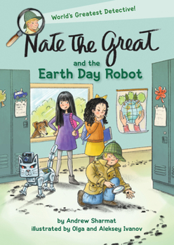 Paperback Nate the Great and the Earth Day Robot Book