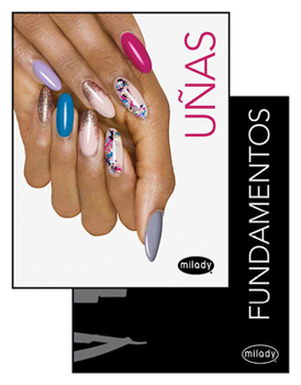 Hardcover Spanish Translated Milady Standard Nail Technology with Standard Foundations Book