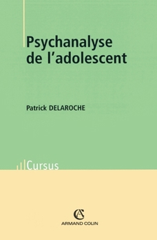 Paperback Psychanalyse de l'adolescent [French] Book