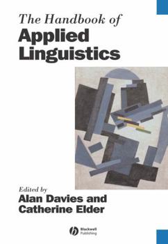 Paperback The Handbook of Applied Linguistics Book