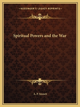 Paperback Spiritual Powers and the War Book