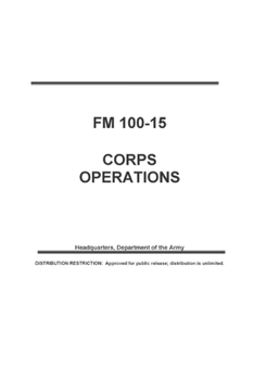 Paperback FM 100-15 Corps Operations Book