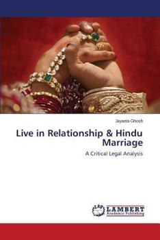 Paperback Live in Relationship & Hindu Marriage Book