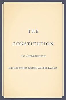 Hardcover The Constitution: An Introduction Book