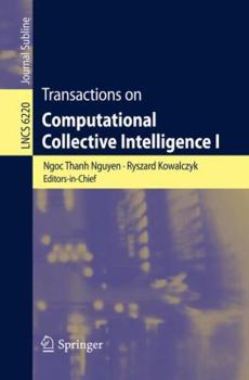Paperback Transactions on Computational Collective Intelligence I Book