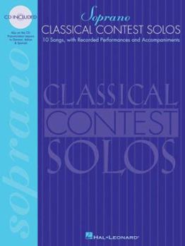 Paperback Classical Contest Solos - Soprano: With Companion Recordings Online Book