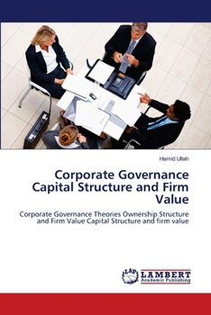 Paperback Corporate Governance Capital Structure and Firm Value Book