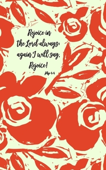Paperback Rejoice! Indexed Blank Journal Book