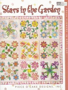 Paperback Stars in the Garden: Fresh Flowers in Applique Book