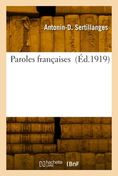 Paperback Paroles Françaises [French] Book