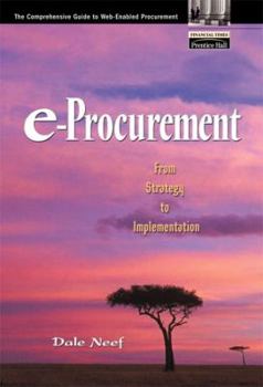 Paperback E-Procurement: From Strategy to Implementation Book