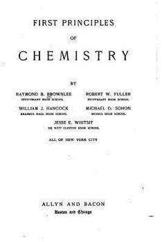 Paperback First Principles of Chemistry Book
