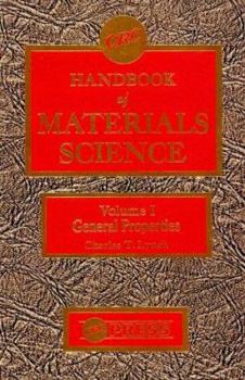 Hardcover Handbook of Materials Science, Volume I: General Properties Book