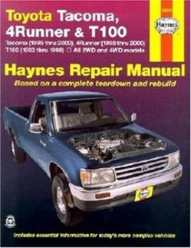 Paperback Toyota Tacoma, 4Runner & T100 Tacoma Automotive Repair Manual: Models Covered: 2WD and 4WD Toyota Tacoma (1995 Thru 2000), 4Runner (1996 Thru 2000) an Book