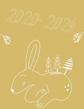 2020 - 2024: 5 jahres kalender 2020 * Wochenplaner * Taschenkalender * Terminkalender von Januar 2020 bis Dezember 2024 (German Edition)
