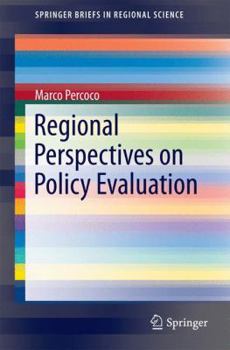 Paperback Regional Perspectives on Policy Evaluation Book