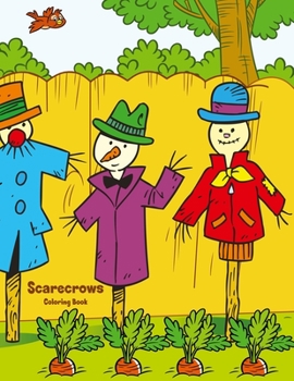 Paperback Scarecrows Coloring Book 1 Book