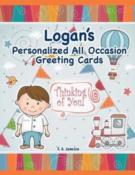 Paperback Logan's Personalized All Occasion Greeting Cards Book