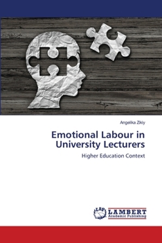Paperback Emotional Labour in University Lecturers Book