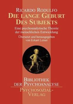 Paperback Die lange Geburt des Subjekts [German] Book