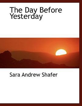 Paperback The Day Before Yesterday Book