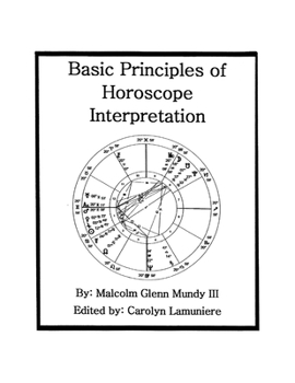 Paperback Basic Principles of Horoscope Interpretation Book