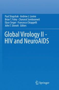 Paperback Global Virology II - HIV and Neuroaids Book
