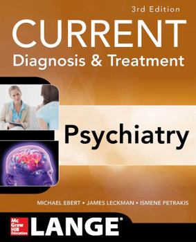 Paperback Current Diagnosis & Treatment Psychiatry, Third Edition Book