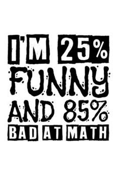 Paperback Notebook: Math Bad Loser Math Funny Gift 120 Pages, 6X9 Inches, Graph Paper Book