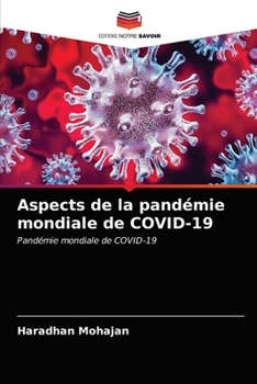 Paperback Aspects de la pandémie mondiale de COVID-19 [French] Book