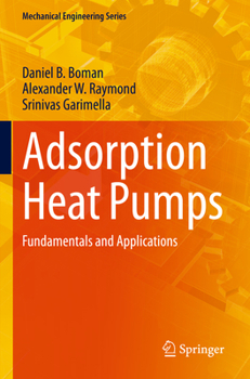 Hardcover Adsorption Heat Pumps: Fundamentals and Applications Book