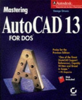 Paperback Mastering Autocad 13 for DOS Book