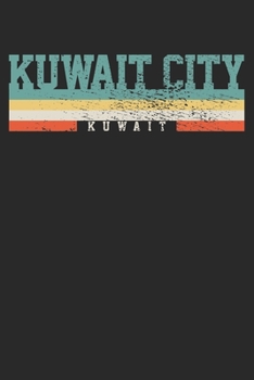 Paperback Notebook: Kuwait City Dot Grid 6x9 120 Pages Book