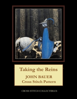 Taking the Reins: John Bauer Cross Stitch Pattern