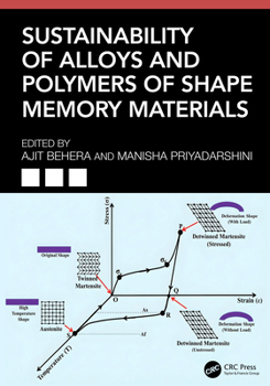 Hardcover Sustainability of Alloys and Polymers of Shape Memory Materials Book