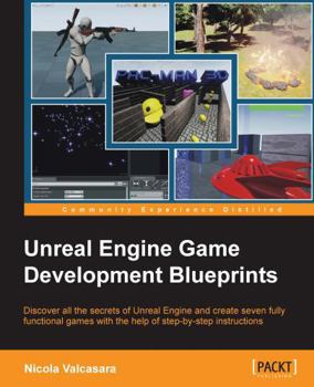 Paperback Unreal Engine Game Development Blueprints Book