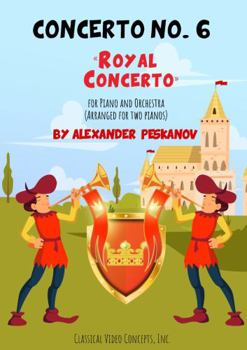 Paperback Piano Concerto No. 6 "Royal Concerto" Book