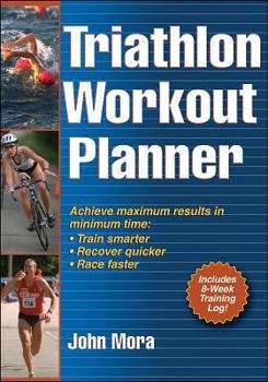 Paperback Triathlon Workout Planner Book