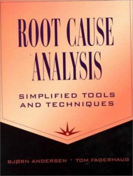 Paperback Root Cause Analysis: Simplified Tools and Techniques Book