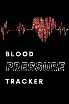 Paperback Blood Pressure Tracker [Large Print] Book