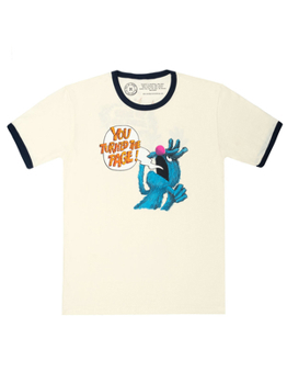 Sesame Street: The Monster at the End of This Book Unisex Ringer T-Shirt Medium