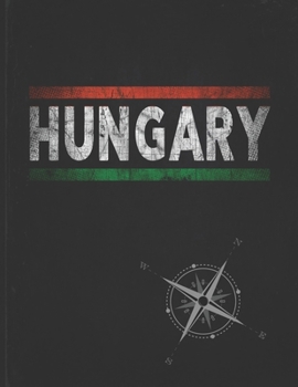 Hungary: Personalized Gift for Hungarian Friend for Travel  Lightly Lined Pages Daily Journal Diary Notepad