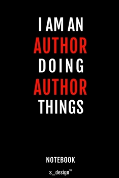 Notebook for Authors / Author: awesome handy Note Book [120 blank lined ruled pages]