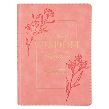 Leather Bound God's Daily Wisdom for Women; 365 Devotions Book