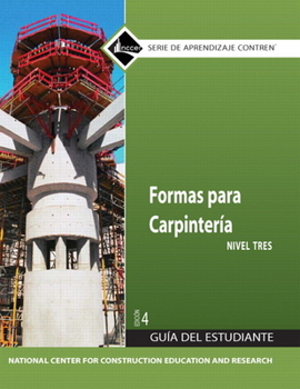 Paperback Carpentry Forms Trainee Guide in Spanish, Level 3 Book